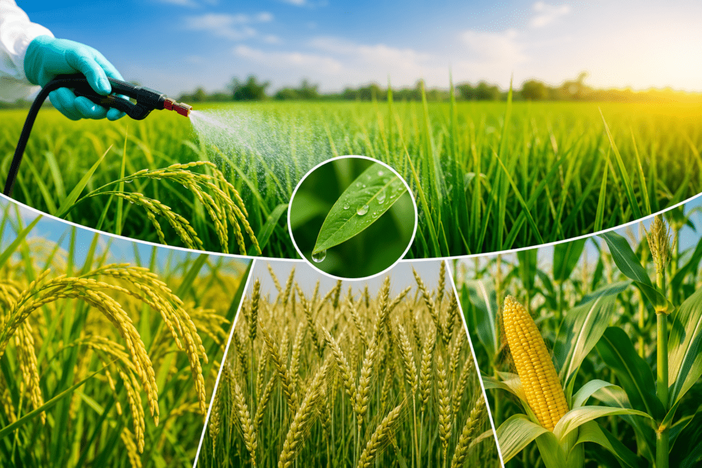 Foliar Spraying 5 Special Fertilizers for Better Yield in Cereal Crops
