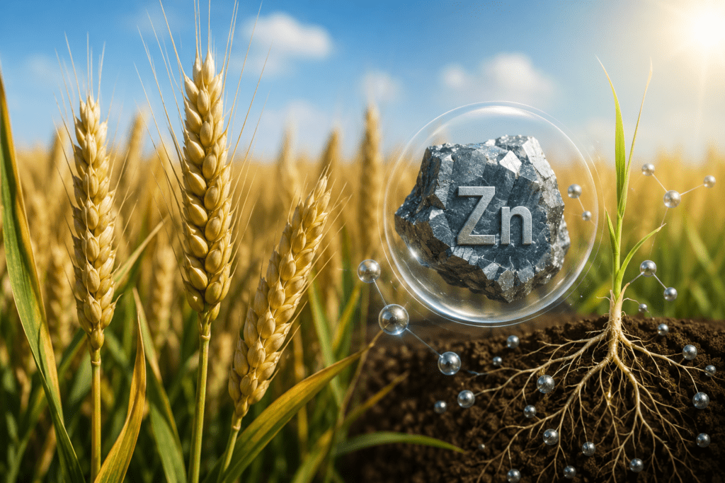 Role of Zinc in High Wheat Productivity